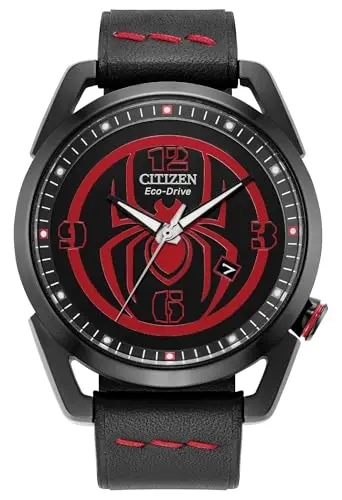 Reloj CITIZEN Eco-Drive Spider-Man 42mm con Diseño Exclusivo y Resistencia al Agua 100M