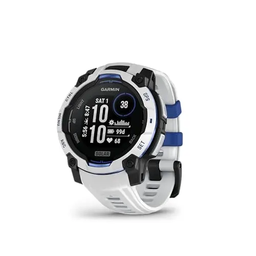 Garmin Instinct® 3 – Reloj GPS Solar de 45 mm con Linterna, Edición Limitada Supernova