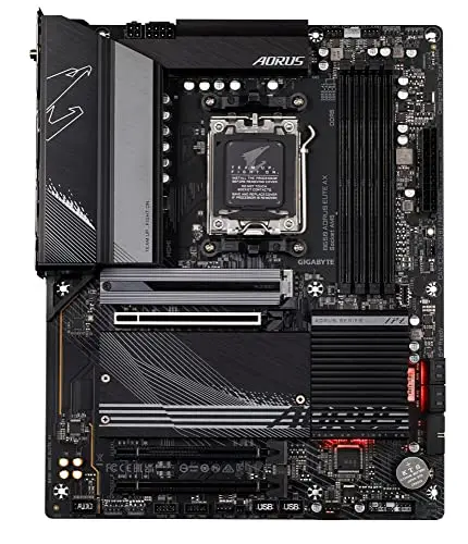 Placa base GIGABYTE B650 AORUS Elite AX AM5: Soporte para Ryzen, DDR5 y conectividad PCIe 5.0 - imagen 2