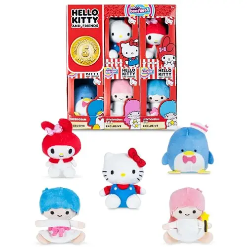 Micro Teenies Hello Kitty 5-Pack: Diversión Enorme en un Tamaño Pequeño