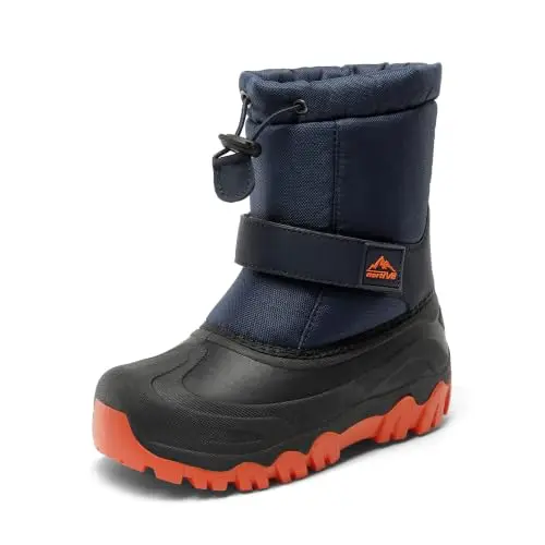 Botas de Nieve NORTIV 8 para Niños, Azul Marino, Talla 10