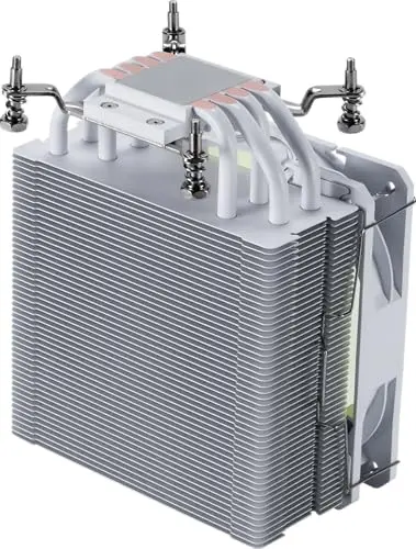 MSI MAG COREFROZR AA13 White - Enfriador de CPU ARGB de 120mm con diseño CycloBlade7 - imagen 4