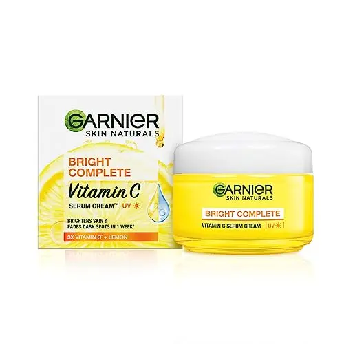 Crema Sérum Garnier Light Complete, 45g - Ilumina y unifica el tono