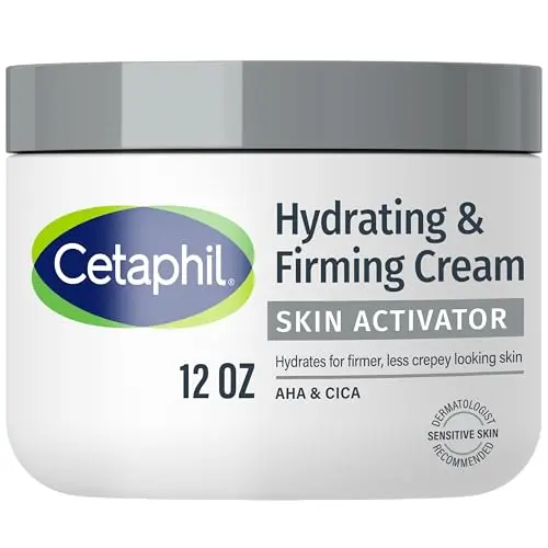 Crema Hidratante y Firmante Cetaphil 12oz con Ácido Mandélico y CICA para Piel Ageing