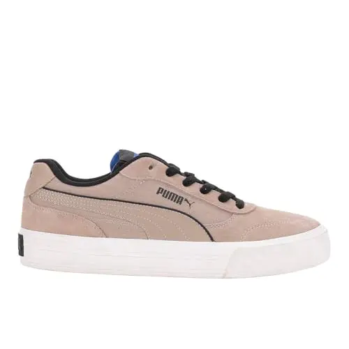 Zapatillas Puma Court Classic Vulc Ice Coffee/Black/Mountain Blue para hombre, talla 7