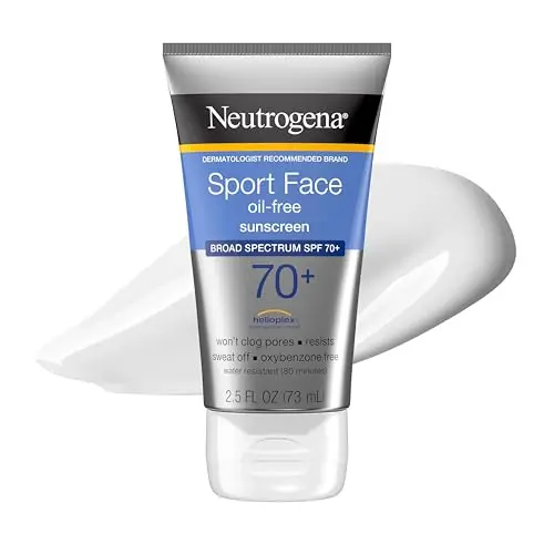 Loción Solar Neutrogena Sport Face SPF 70+ - Protección UVA/UVB Duradera