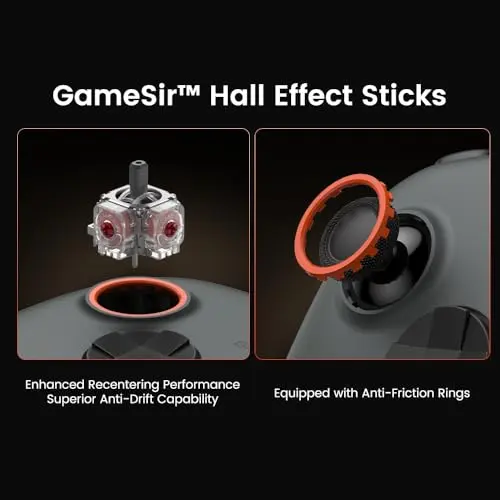GameSir Nova Lite 2: Control inalámbrico con Joysticks de Efecto Hall y Polling de 1000Hz - imagen 4