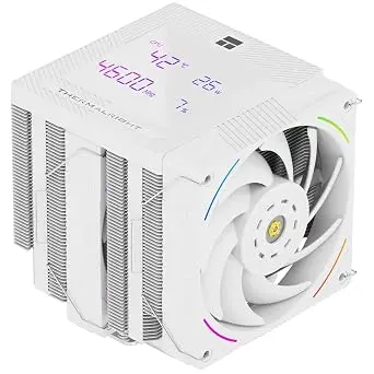 Cooler de CPU Thermalright Phantom Spirit 120 Digital Snow con 7 Heat Pipes