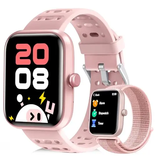 Reloj Inteligente ENOMIR para Niñas con Monitor de Salud y Seguimiento de Actividades