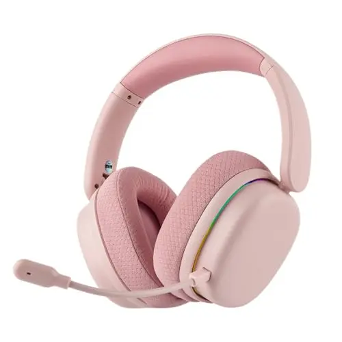 Auriculares Gaming EPOMAKER X Aula G7 Pro Inalámbricos: BT5.3 y 2.4GHz con 7.1 Surround