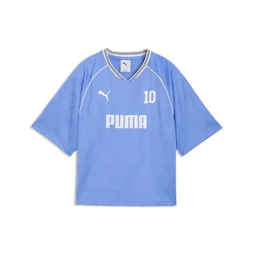 Camiseta Relajada Puma Mujer, Intense Lavender, Diseño Deportivo y Sostenible