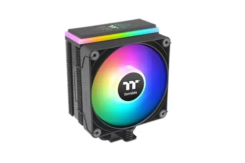 Refrigerador CPU Thermaltake ASTRIA 200 ARGB con diseño de torre única y 210W TDP