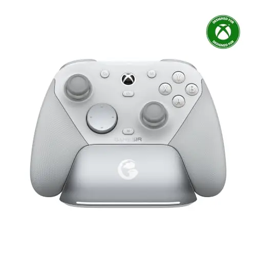 GameSir G7 Pro: Controlador con Conectividad Tri-mode, TMR Sticks y Gatillos Analógicos Hall Effect - Blanco