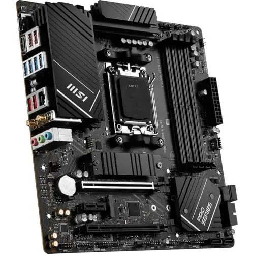 Placa base MSI PRO B650M-A WiFi para procesadores AMD Ryzen 7000, mATX, DDR5, Wi-Fi 6E - imagen 5