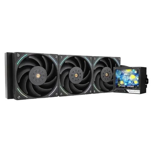 Enfriador Líquido Thermalright Mjolnir Vision 360 ARGB con Pantalla LCD y Alta Compatibilidad
