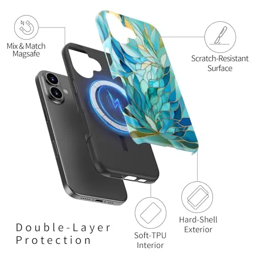 Funda DorisMax para iPhone 16 Plus - Compatible con Carga Inalámbrica y Diseño Elegante - imagen 2