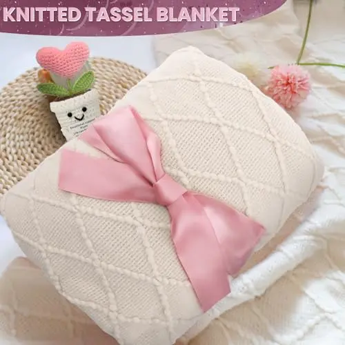 Paquete de Regalo de Bienestar para Mujeres - Confort Tras Cirugía y Quimioterapia (Rosa y Blanco) - imagen 5