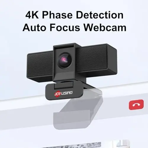 Webcam JOYUSING Flip600S 4K: Ultra HD, Autofocus, Mic Cancelación de Ruido, 79° FOV - imagen 2
