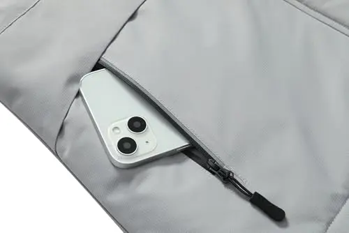 Chaqueta de Esquí Impermeable MOERDENG para Mujer con Capucha Desmontable y Almacenamiento Seguro - imagen 5