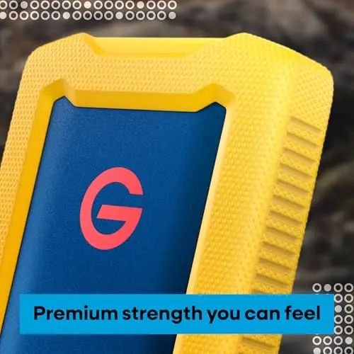 G-Drive ArmorATD 1TB HDD: Resistente, 130MB/s, USB-C y USB 3.2 Gen 1 - imagen 5