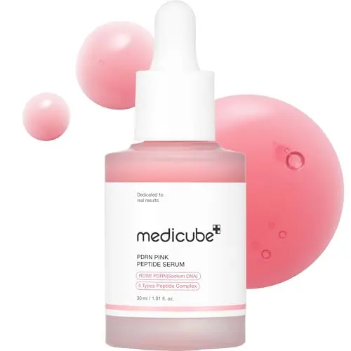 Serum Medicube PDRN Peptide Rosa: Brillo y elasticidad para una piel radiante