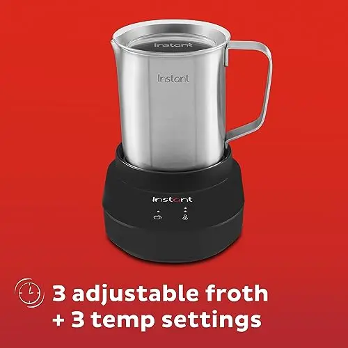 Instant Pot MagicFroth 9-en-1: Espumador y Calentador de Leche de Acero Inoxidable - imagen 5