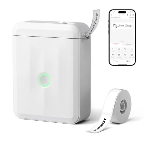 NIIMBOT D110 Mini Etiquetadora Bluetooth: Compacto, Inteligente y Versátil para tu Hogar y Escuela