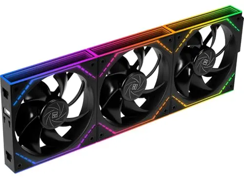 Ventiladores Thermalright TL-M12Q X3 120mm ARGB - 2000RPM, Alta Flujo de Aire, 3-Pack