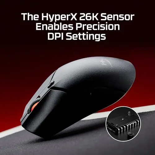 HyperX Pulsefire Haste 2 Mini: Mouse Gaming Inalámbrico Compacto y Ligero con 26K DPI - imagen 4