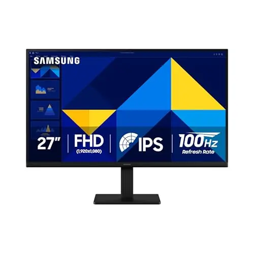 Monitor Samsung 27" (S30GD) IPS: Colores Vivos y Rendimiento en 100Hz