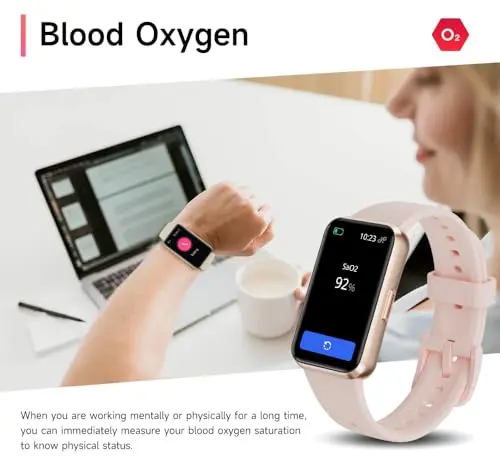 USMECBL Fitness Tracker: Monitoreo de Salud 24/7, 25 Modos de Deporte, Batería de Hasta 14 Días - imagen 4