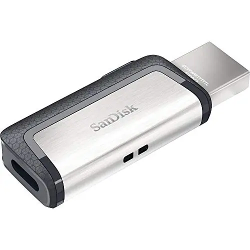 SANDISK 128GB Ultra Dual Drive USB-C y USB-A, hasta 150MB/s de velocidad de lectura