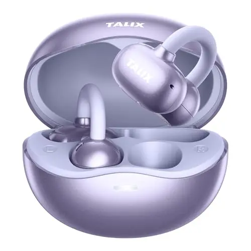 Auriculares TALIX Ultra Open Ear X6: Sonido Direccional, Bluetooth 5.4 y 26H de Autonomía