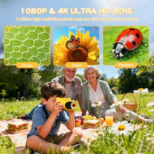 Microscopio Digital para Niños: 1000X, Pantalla IPS de 2" y Capture de Foto y Video - imagen 3
