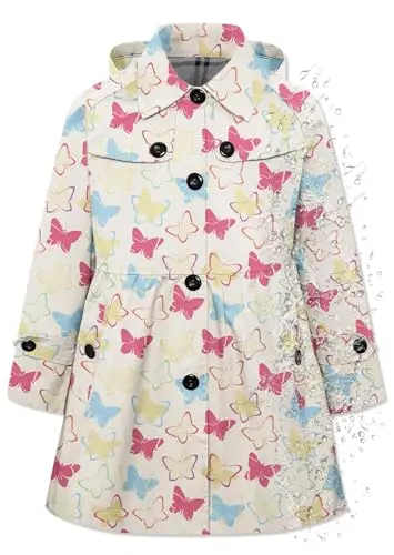 Chubasquero para Niñas Betusline: Impermeable y Ligero con Diseño Moderno