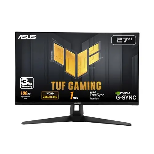 Monitor ASUS TUF Gaming VG27AQ3A 27'' QHD 180Hz, G-SYNC y ELMB Sync
