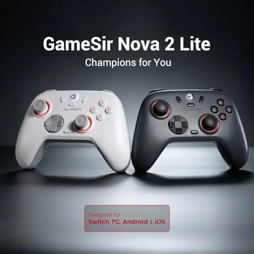 GameSir Nova Lite 2: Control inalámbrico con Joysticks de Efecto Hall y Polling de 1000Hz - imagen 2