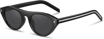Lentes de Sol Retro Ovalados para Todos, Protección UV y Estilo Elegante