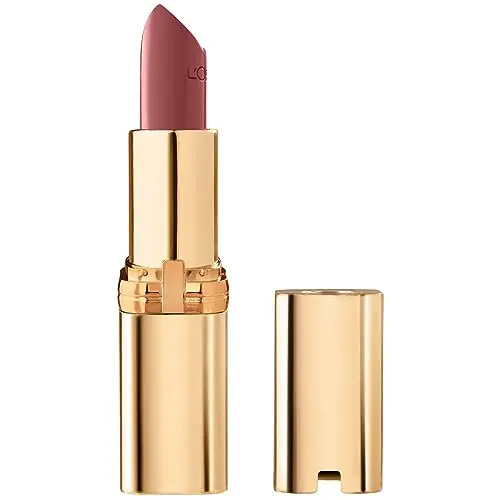 Lápiz Labial Satinado Colour Riche de L'Oreal Paris con Aceite de Argan - Worth It Medium