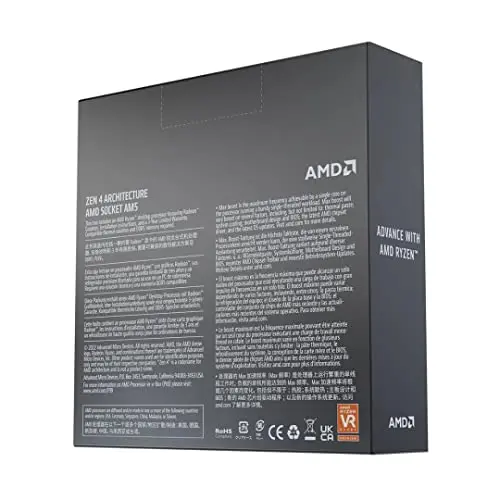 Procesador AMD Ryzen 5 7600X: 6 núcleos, 5.3 GHz, AM5, Gráficos Radeon - imagen 4