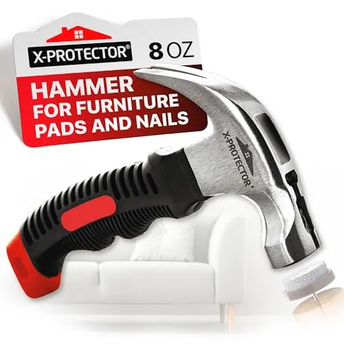 Martillo Magnético X-Protector para Instalación de Almohadillas de Muebles