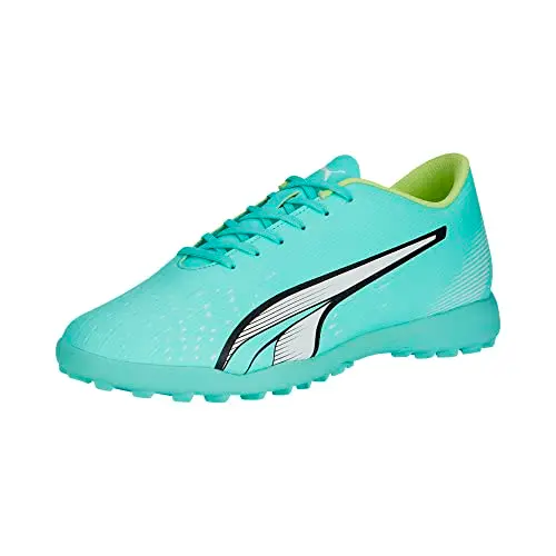 PUMA Ultra Play Turf Trainer para Hombre - Tracción y Comodidad en Electric Peppermint, TALLA 9
