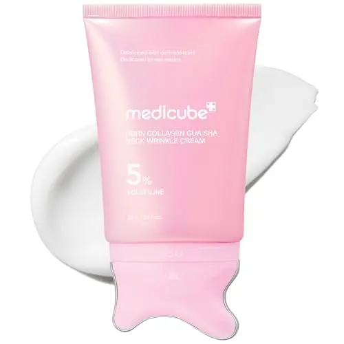 Crema para Cuello Medicube PDRN con Gua Sha: Cuidado Firme y Contorneado