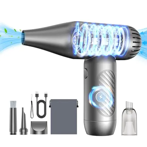 TyNox Soplete de Aire Comprimido Recargable, 150,000 RPM y Portátil