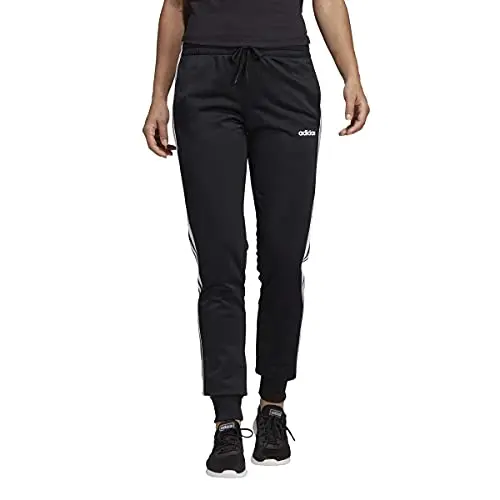 Pantalones adidas Essentials 3-Stripes para mujer - Comodidad y estilo en negro/blanco