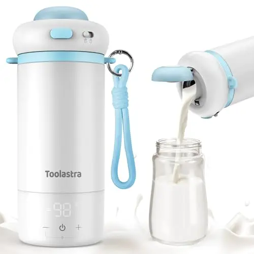 Calentador de biberones Toolastra, calienta 100% más rápido y controla la temperatura, ideal para viajes