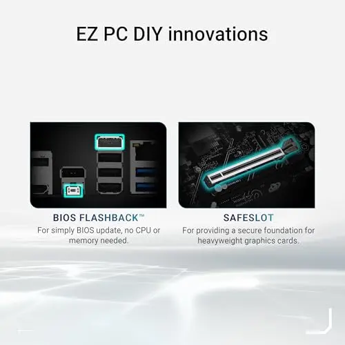 Placa base ASUS B650EM MAX Gaming WiFi: AMD B650, DDR5, PCIe 5.0, 3x M.2, WiFi 6 - imagen 3