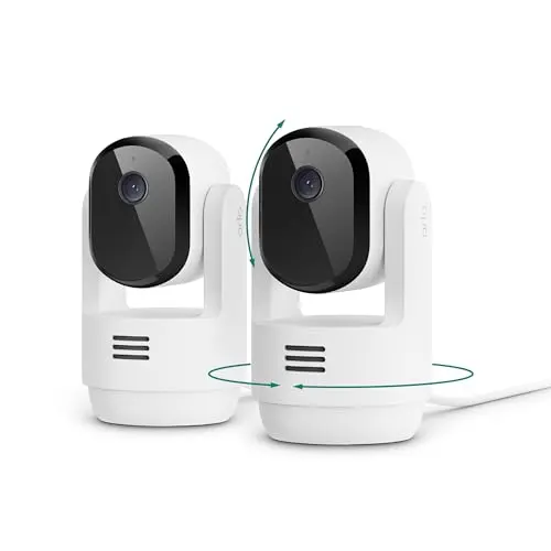 Cámara de Seguridad Arlo 2K Indoor con Pan & Tilt - Conexión Wi-Fi Doble