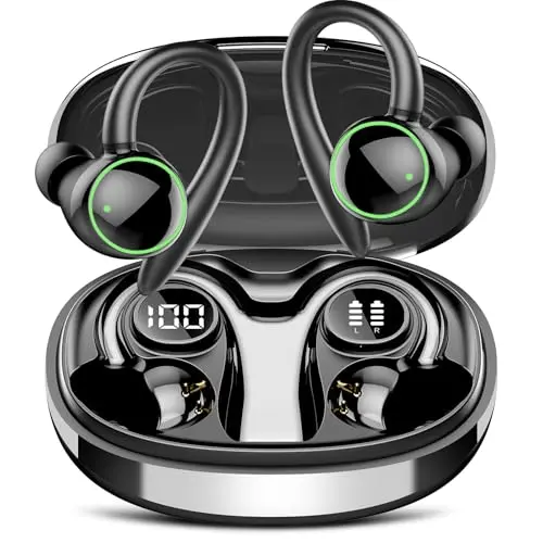 Auriculares Inalámbricos Bluetooth 5.4 con Micrófono ENC y 48 horas de Autonomía