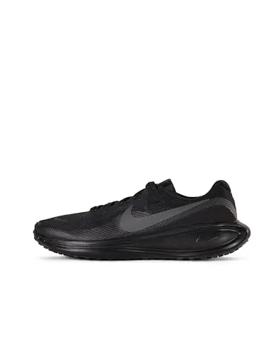 Nike Revolution 8 para Hombre, Negro/Antracita, Talla 11 Ancha - Confort y Amortiguación